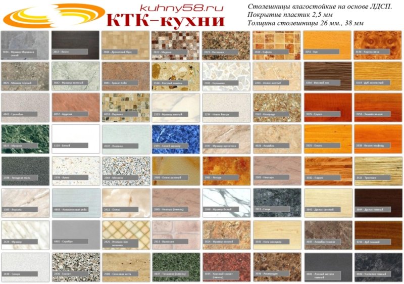 Столешница ДСП Egger для кухни