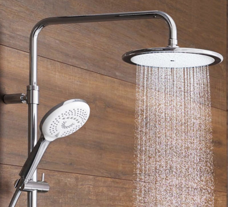 Душевая стойка Kludi Freshline Dual Shower System 6709205-00