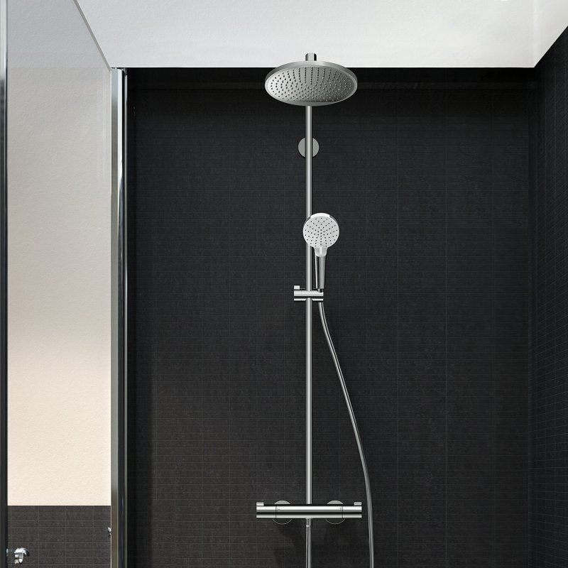 Душевая стойка Hansgrohe Crometta s 240 1jet Showerpipe 27267000