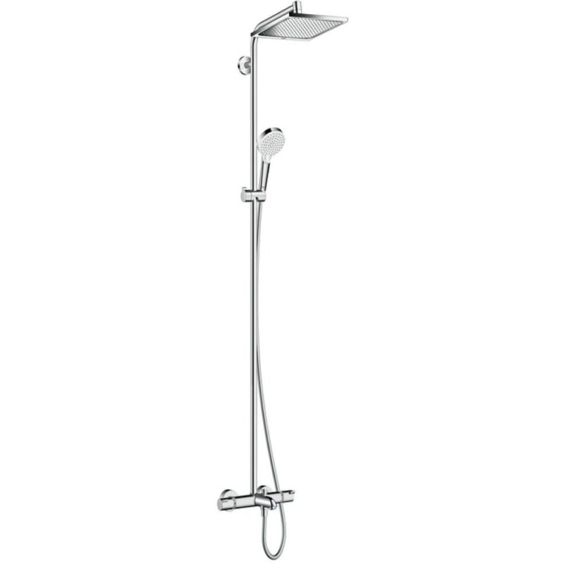 Душевая система Hansgrohe Crometta s 240 Showerpipe с термостатом 27320000