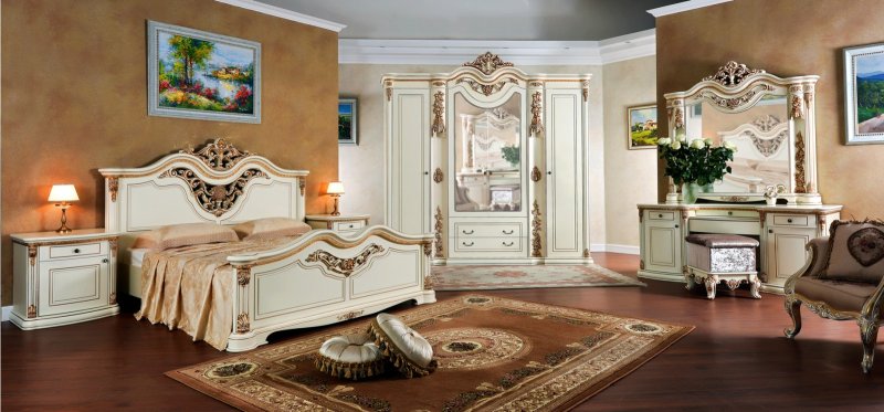 Спальня Barocco Black Gold