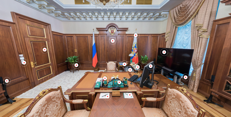 Кабинет Путина в сенатском Дворце