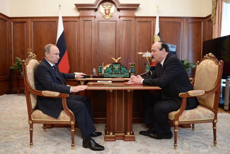 Кабинет Путина в Кремле