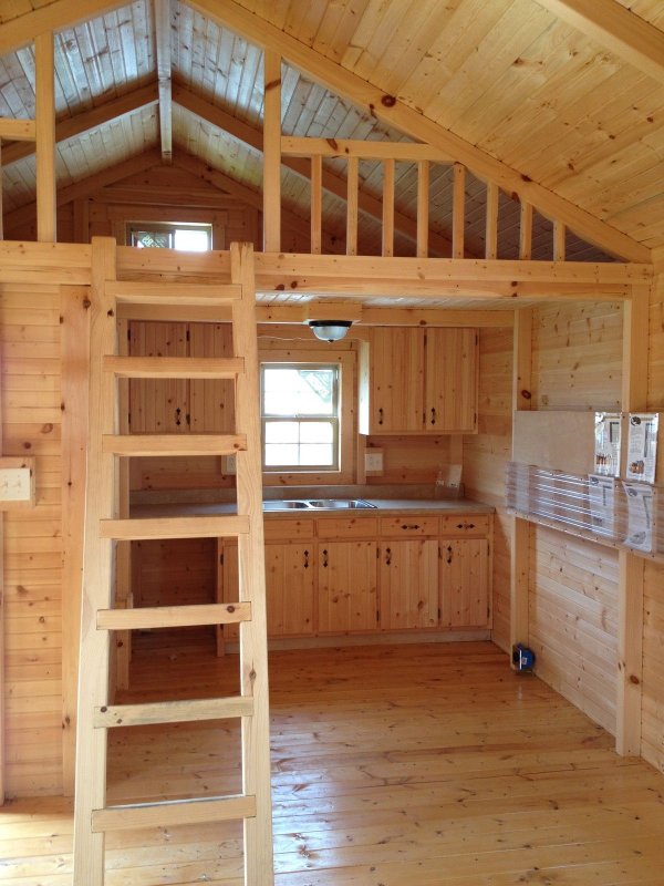 Мини-домик "tiny House" с кухней 7х4.8м