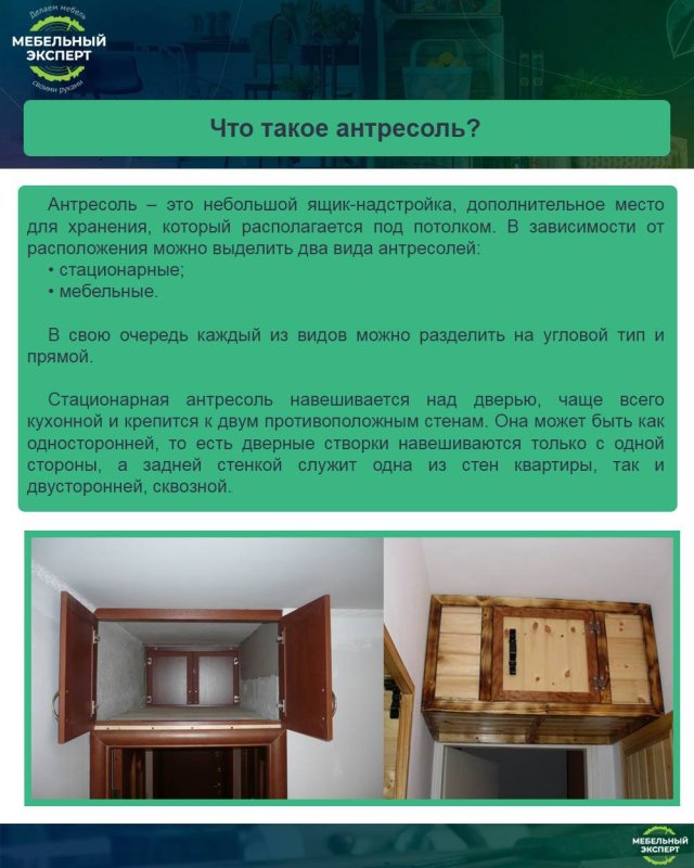 Дверцы для антресоли