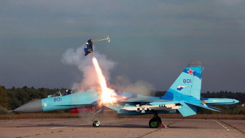 Су 34 катапультирование