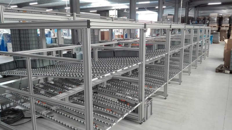 Interroll carton Flow
