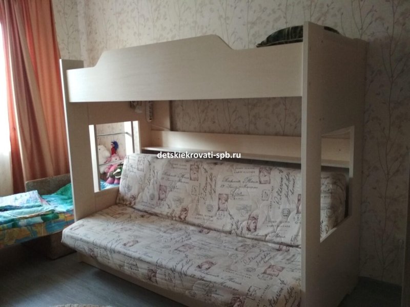 Боровичи мебель 2х ярусные кровати с диваном
