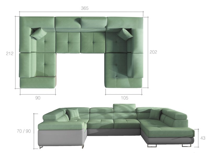 Corner Sofa угловой диван