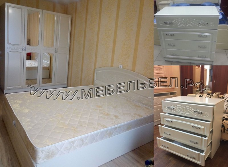 Спальня Венеция жемчуг