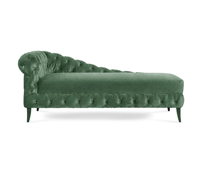 Кушетка Chaise Lounge зеленое