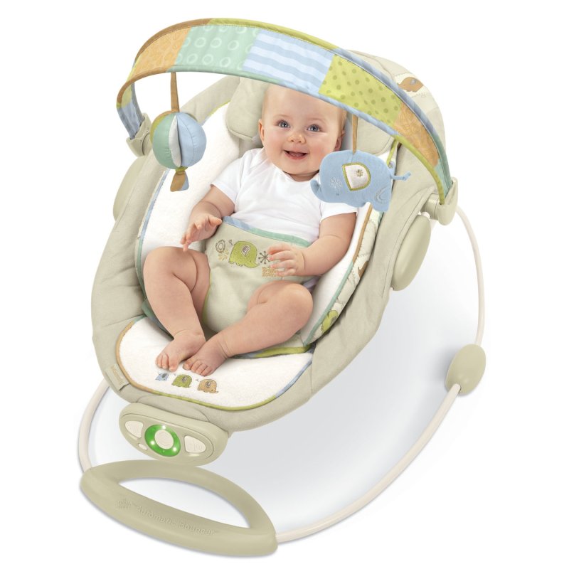 Кресло качалка Fisher Price сафари