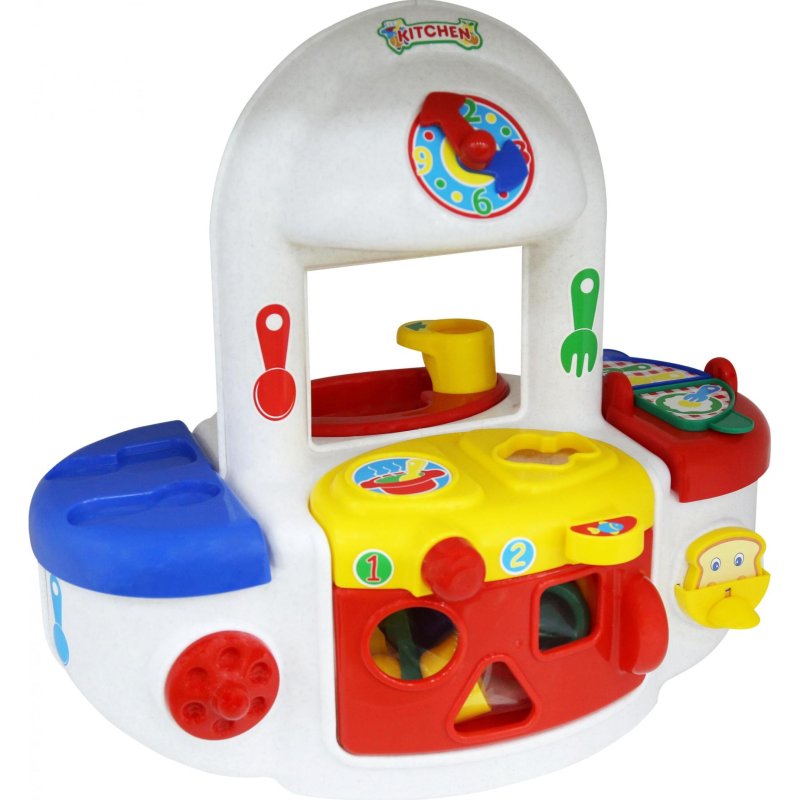 Комплект Palau Toys стол + стул (43023_pls) 64x54 см красный/желтый/зеленый