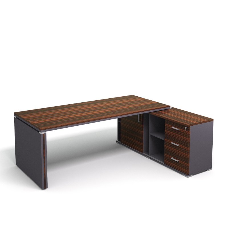 Стол руководителя 160 Blackwood 12100