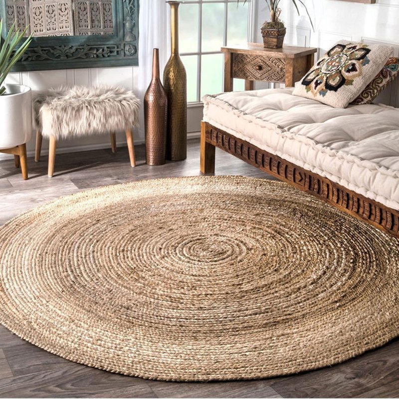 Сканди коврик из джута