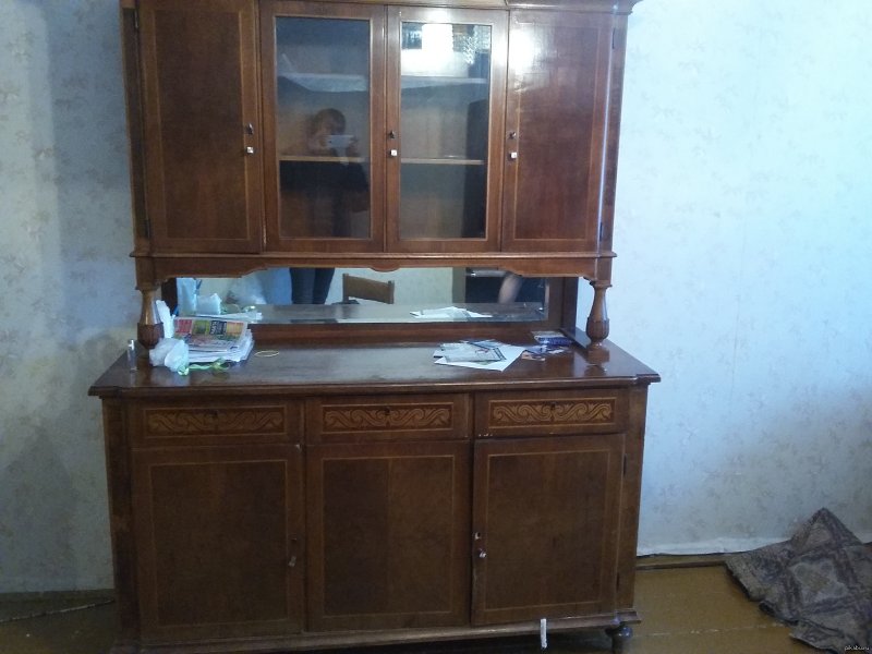 Переделка старого буфета