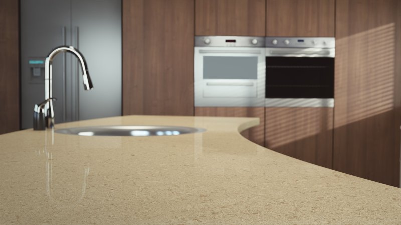 Creme Brulee кварц Caesarstone