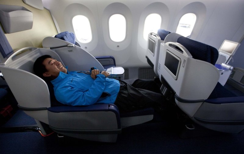 Боинг 787 кресла победа