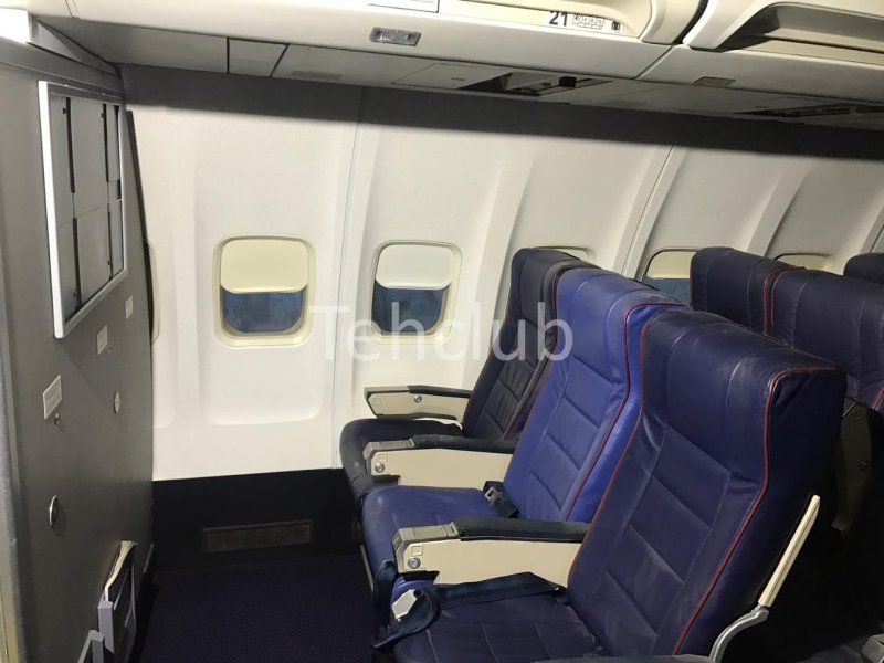 Боинг 737 500 внутри