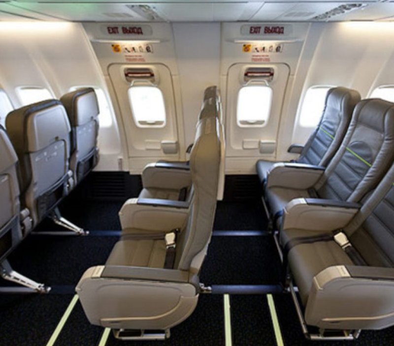 Боинг 737-800 салон
