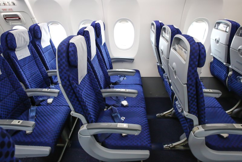 Кресла в самолете Боинг 737