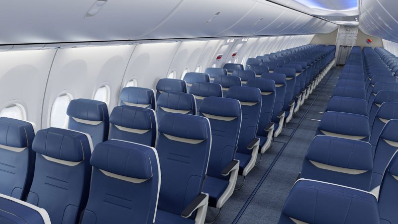 Боинг 737 кресла