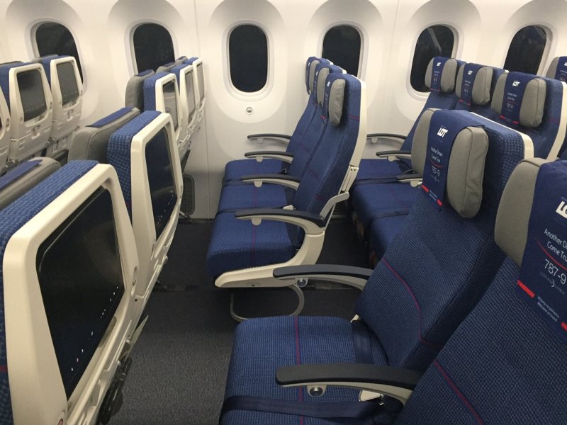 Boeing 787 Dreamliner салон