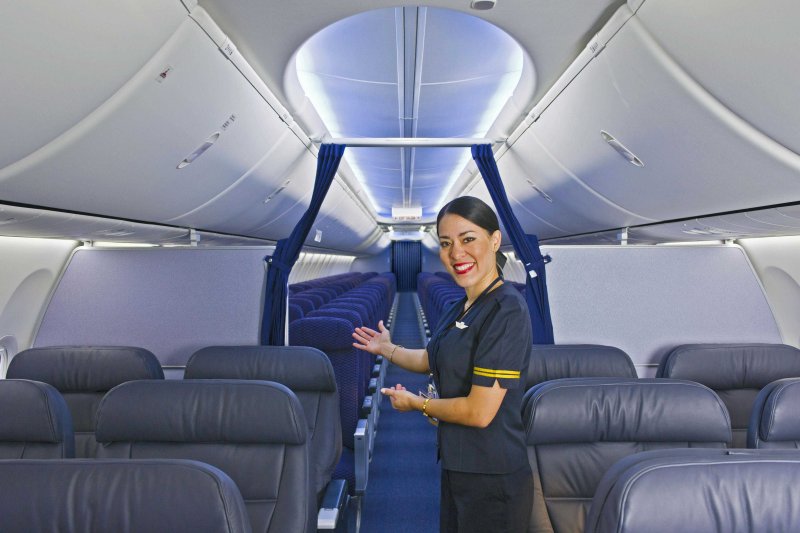 Салон Sky Interior b737 победа