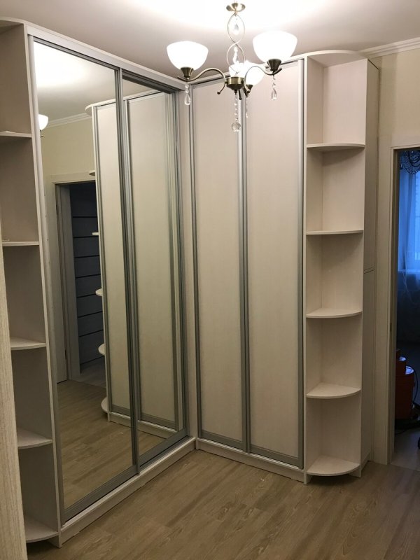 Шкаф купе файнлайн крем