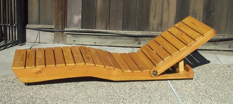 Woody Wood шезлонг