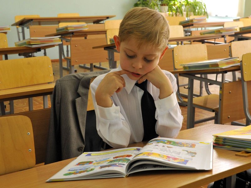Ученик за партой