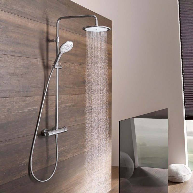 Душевая стойка Kludi Freshline Dual Shower System 6709205-00