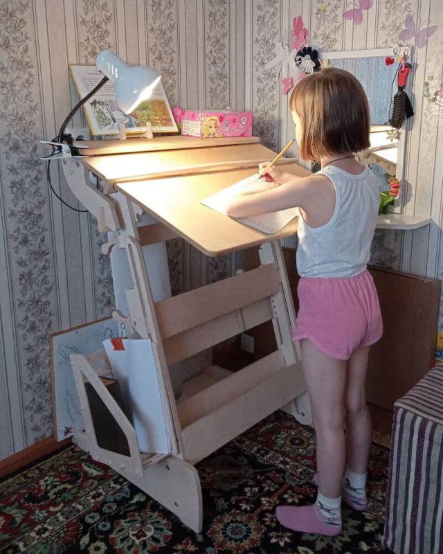 Детский стол из фанеры
