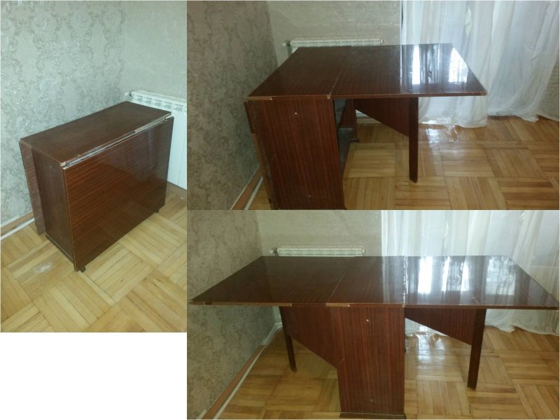 Советский складной стол
