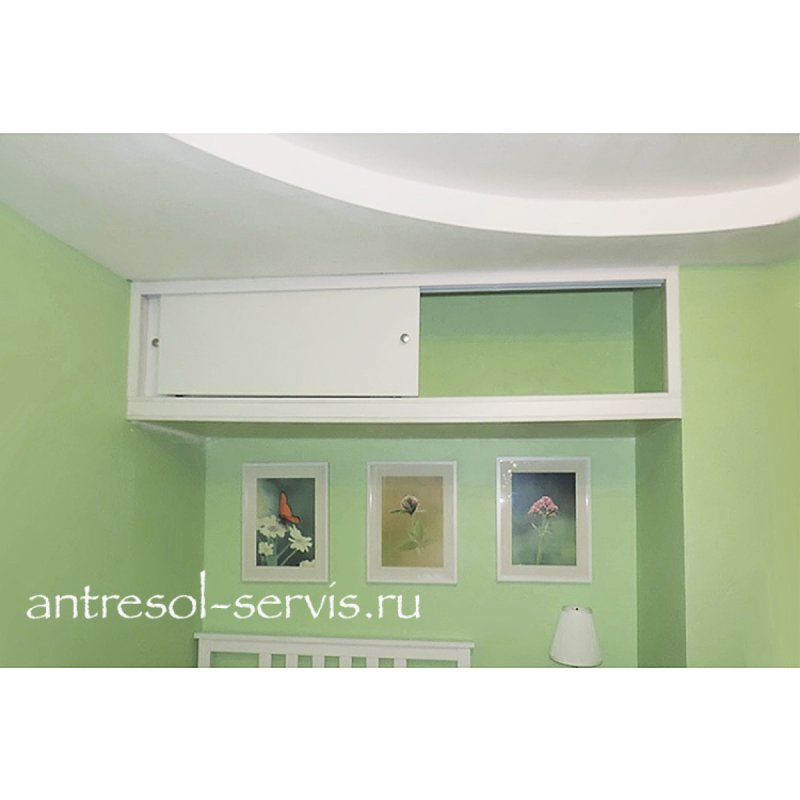 Встроенная Антресоль в прихожей