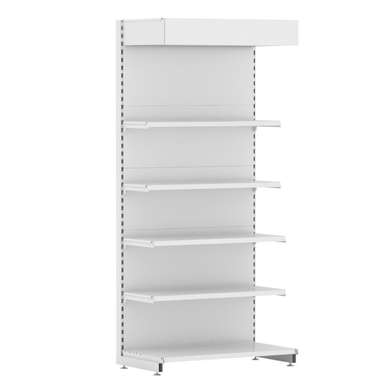 Стеллаж пристенный Stahler l 1250 h2050