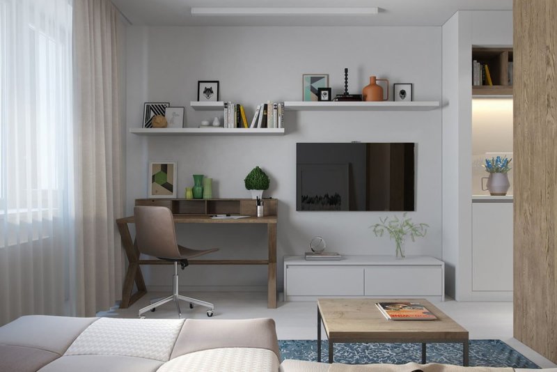 Планировка студия 30м 30 кв