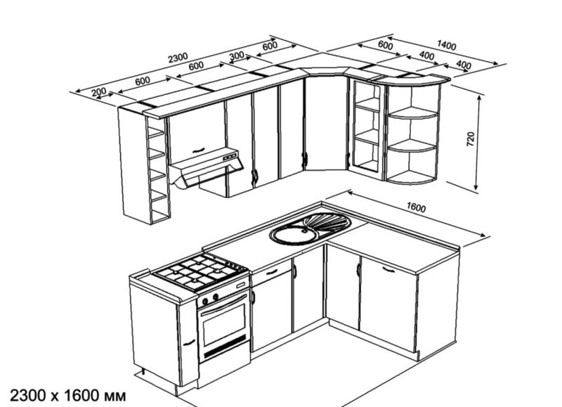 Модули кухонные ikea габариты