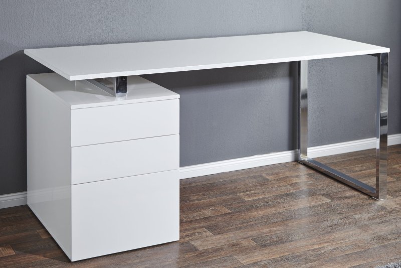 Стол письменный simple 160cm (z36025) белый Invicta і