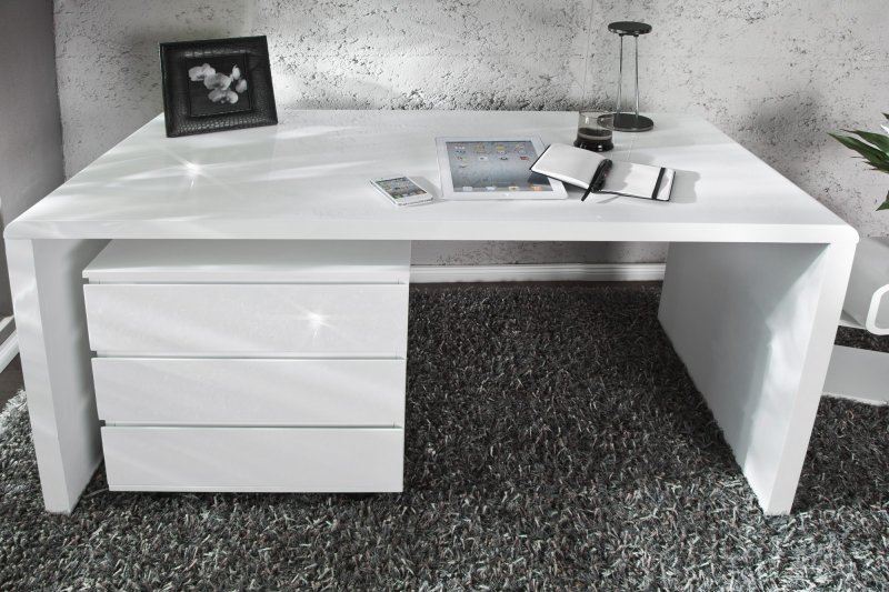 Стол письменный White Club Snake 150x70cm