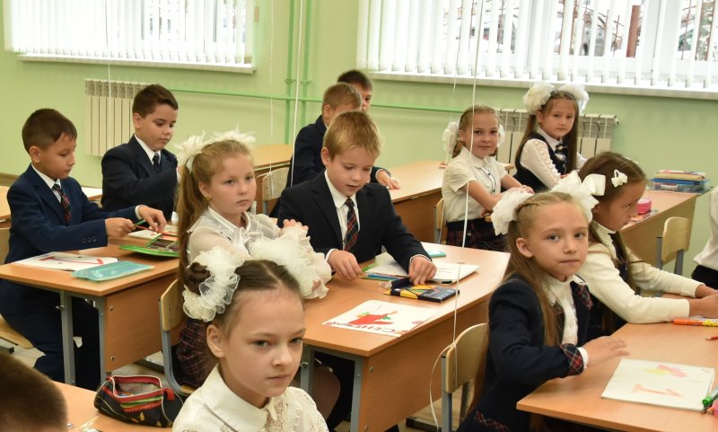Ученик за партой
