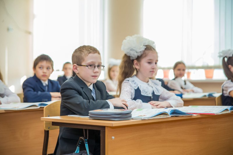 Ученик за партой