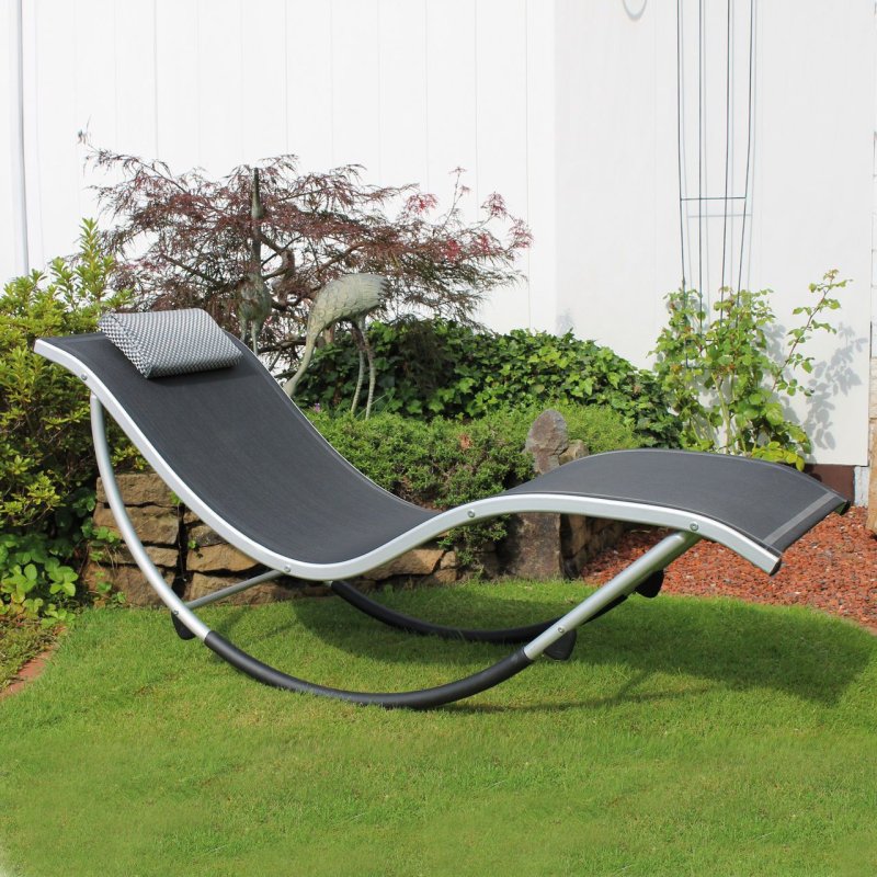 Шезлонг GREENGARD Изабелла искусственный ротанг