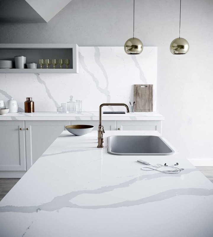 Silestone Calacatta Gold столешница