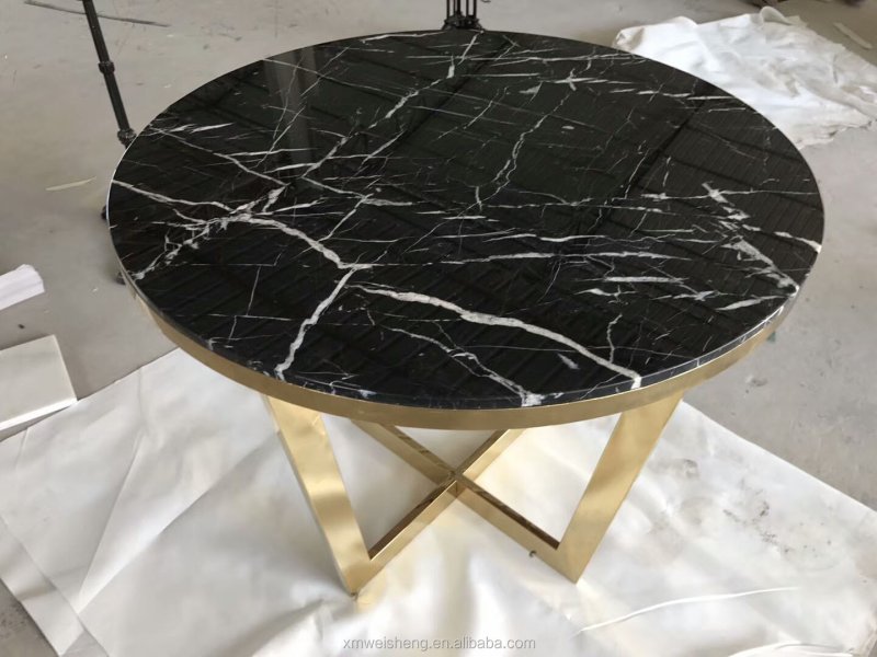 Стол 29 Black Marble черный мрамор