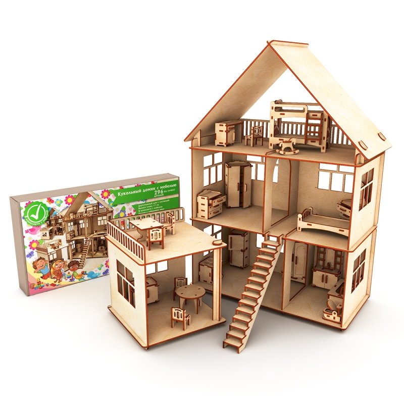 Кукольный домик Eco Toys 4120