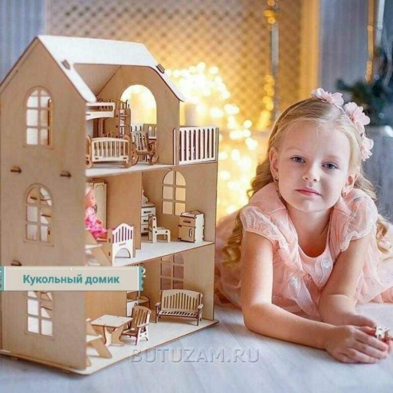 Кукольный Eco дом Polly