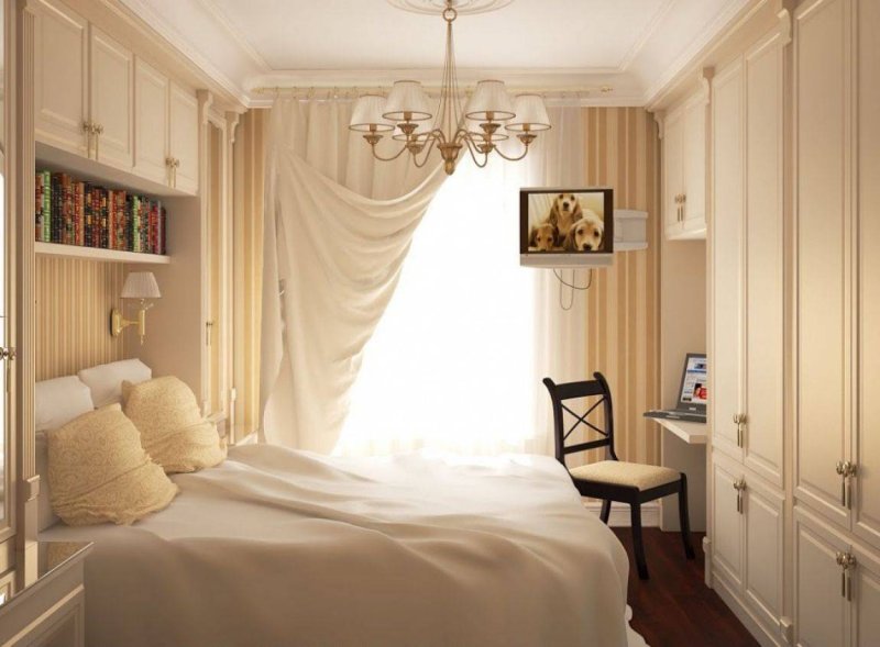 Спальня классика 12кв.м. 12 кв м