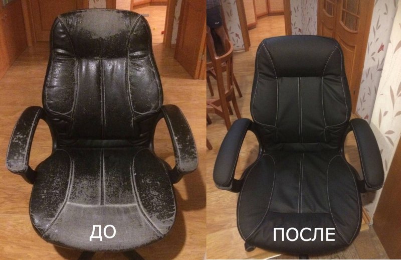 Обивка компьютерного кресла
