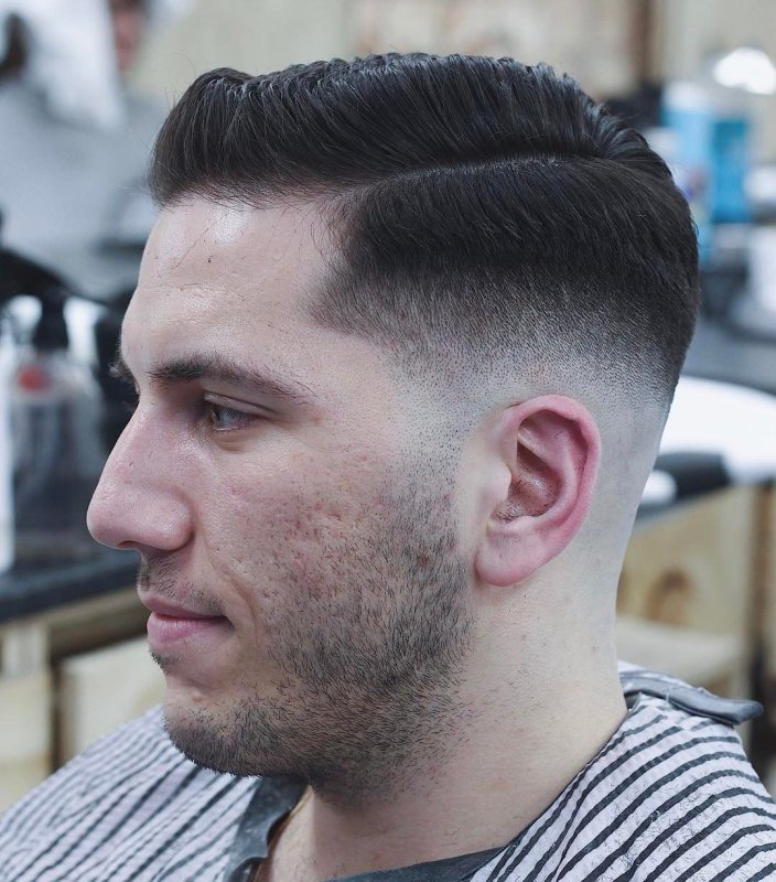 Фейд Side Part